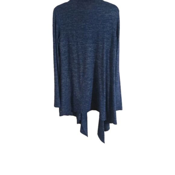 Hello Mello Cardigan Size Medium Blue Open Front Carefree Threads Fly Away - Picture 3 of 3